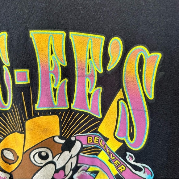Buc-ees Tour Mens T shirt Black Large Graphic Print Short Sleeve 1982-2022 - Picture 3 of 9